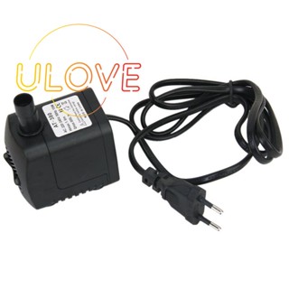 เครื่องปั๊มน้ําพุ AC 220-240V 15W ปลั๊ก EU สําหรับตู้ปลา