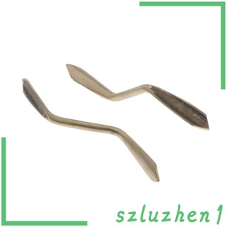 [Szluzhen1] อะไหล่ขลุ่ยทรัมเป็ต ทองแดง เครื่องดนตรี 2 ชิ้น