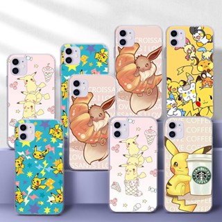 เคสโทรศัพท์มือถือแบบนิ่ม TPU ใส ลายปิกาจูน่ารัก 34F สําหรับ Redmi 9 POWER 10 10A 10C K40 Poco M4 Pro A3