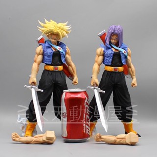 ส่งฟรี พร้อมส่ง โมเดลฟิกเกอร์ อนิเมะดราก้อนบอล GK NEC Trunks Super Sai Trunks แฮนด์เมด ถอดออกได้ ของขวัญ สําหรับตกแต่ง