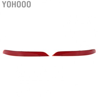 Yohooo Bumper Reflector  63147290091 Red Lens Rear Bumper Reflector Easy To Install  for X5 F15 2014-2018