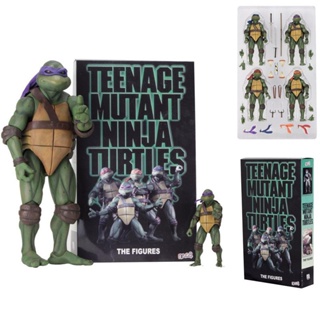 Neca TMNT 2018 SDCC Teenage Mutant Ninja Turtles โมเดลตุ๊กตาฟิกเกอร์ ของเล่นสะสม สําหรับเด็ก