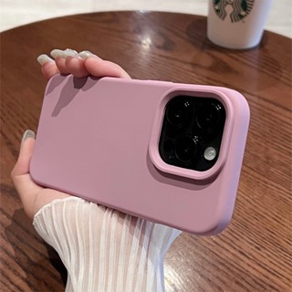 เคสโทรศัพท์มือถือ ซิลิโคนนิ่ม ผิวด้าน กันกระแทก หรูหรา สําหรับ iPhone 14 14 Pro Max 13 12 11 Pro Max