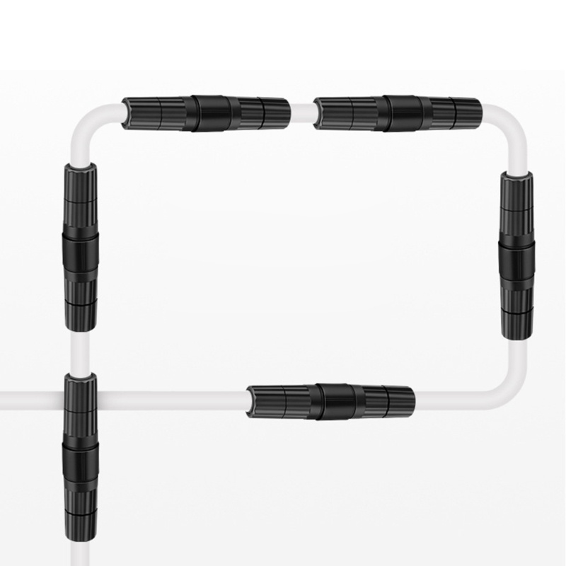 Whi Female to Female Coupler Connector Shielded 8Pin for Outdoor Ethernet LAN Cable