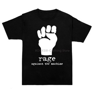 เสื้อยืดผ้าฝ้าย พิมพ์ลาย Rage Against The Machine Rap Metal Rock Lovers สําหรับผู้ชาย ไซซ์ 4XL 5XL 6XL