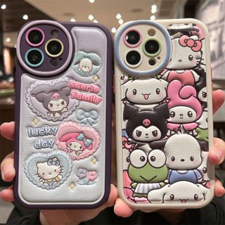 เคสโทรศัพท์มือถือหนัง ลายการ์ตูนคุโรมิ สําหรับ Iphone Apple 14pro 13 11 12promax 13promax