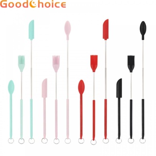 【Good】Marmalade Spatulas Long Handle Silicone Telescoping Cooking Spoon Accessories【Ready Stock】