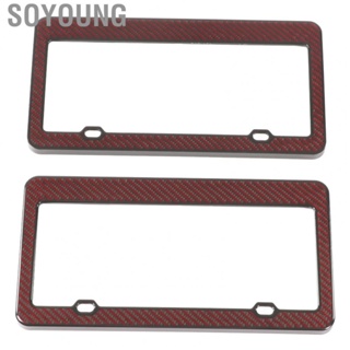 Soyoung License  Frame Carbon Fiber License  Holder for A1 A2 A3 A4 A5 A6 A7 Q1 Q2 Q3 Q4 Q5