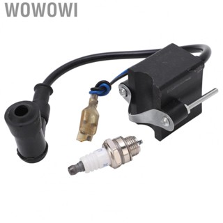 Wowowi CDI Ignition Coil Spark Plug  Wear Resistant Flexible Engine Ignition Coils Kit Hard  for Motorized Bicycle