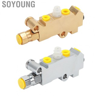 Soyoung Brake Proportioning Valve  High Performance 172‑1350 Efficient Braking Disc Drum Classic  for Full Size Trucks