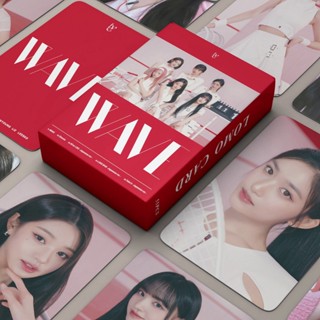 อัลบั้มการ์ดโลโม่ ลายคลื่น WAVE Zhang Yuanying LIZ ขนาดเล็ก สไตล์ญี่ปุ่น 55 ชิ้น