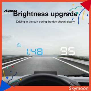 Skym* หน้าจอแสดงผลมอนิเตอร์ HUD Head Up Display ทนทาน ขนาดใหญ่ สําหรับรถยนต์ 1 ชุด