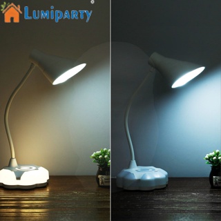 Lumiparty โคมไฟตั้งโต๊ะ Led ปรับได้ ชาร์จ Usb ประหยัดพลังงาน พร้อมฟังก์ชั่นไฟกลางคืน