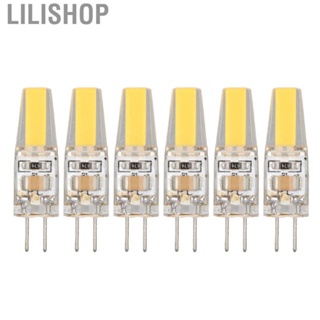 Lilishop G4 Bulb  6W 6 Pcs G4 Lamp Bulb 500LM  for Table Lamp