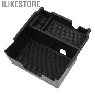 Ilikestore Armrest Storage Box AntiAging Silent Black Matte Finish Center Console Tray