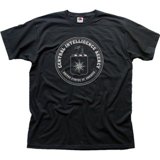 เวรเอ้ย  Cia Central Intelligence Agency Usa Navy Zinc 0263 Pride cotton  men short sleeve tshirt