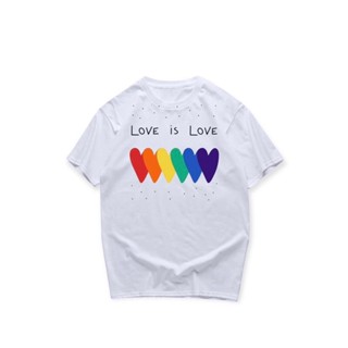 S-5XL เสื้อ Pride Month Love is Love