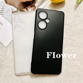 Oneplus Nord CE 3 Lite 5G เคสสีดํา ใส นิ่ม TPU ซิลิโคน ด้านหลัง