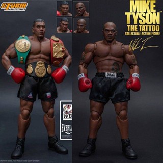 โมเดลฟิกเกอร์ รูปนักมวย Champion Mike Tyson Final Round Mike Tyson 3 หัว ของเล่นสะสม สําหรับเด็ก