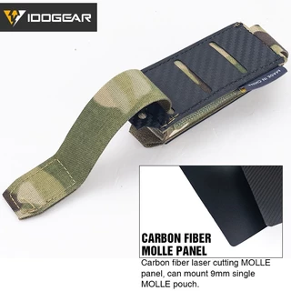 Idogear กระเป๋ายุทธวิธี น้ําหนักเบา สําหรับนิตยสาร 9 มม. 3589