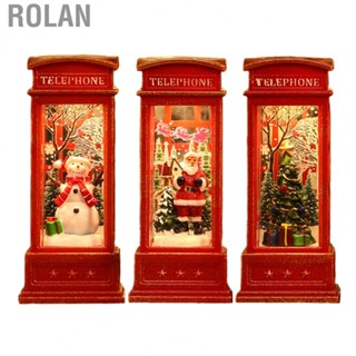 Rolan Christmas Decorations  Snow Globe Lantern Exquisitely Made 3PCS LR44 Button  PC  for KTV