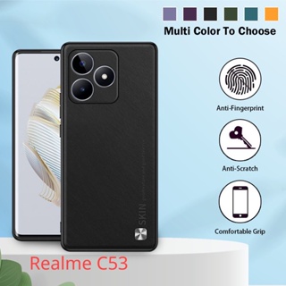 เคสโทรศัพท์มือถือ ซิลิโคน ผิวด้าน กันกระแทก แฟชั่นหรูหรา สําหรับ Realme C53 RealmeC53 Narzo N53 4G 2023