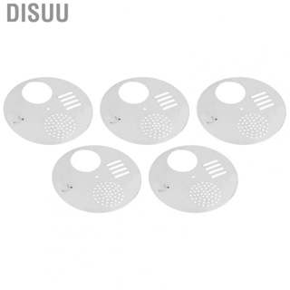 Disuu 5PCS Stainless Steel Beehive Box Entrance Gate Bees Nests Door Entrance Disc HD