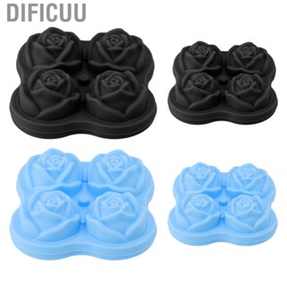 Dificuu Ice Cube Tray  Flower Shape Ice Tray Silicone  for Restaurant