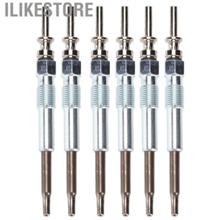 Ilikestore 6pcs Diesel Heater Glow Plugs 12237786869 Replacement for BMW 3 5 6 7 Series X3 X5 X6 Metal Heater Glow Plug New