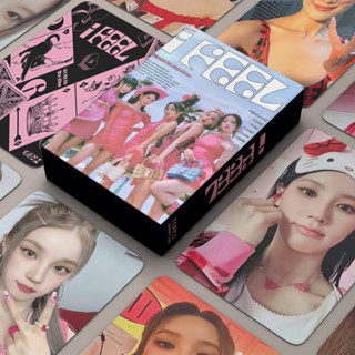 โปสการ์ดโลโม่ อัลบั้ม I-DLE I FEEL QUEENCARD จํานวน 55 ชิ้น ต่อกล่อง