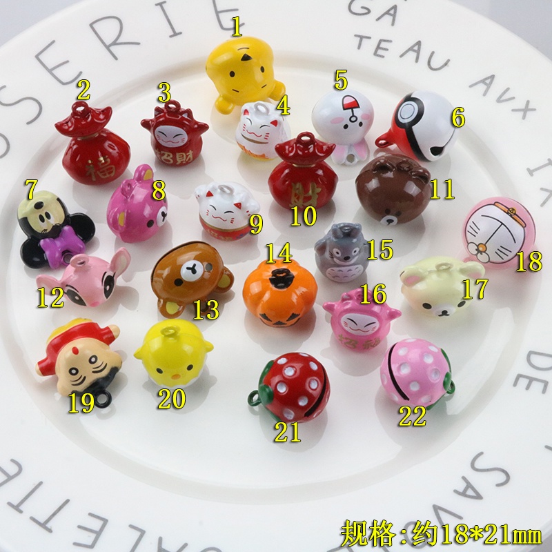 เครื่องประดับ สร้อยข้อเท้า แฮนด์เมด ขนาดเล็ก ลายการ์ตูนอนิเมะ สีสันสดใส สําหรับผู้ใหญ่ diy