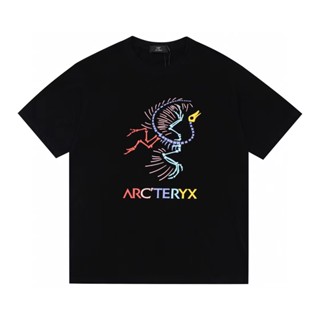 Aryxt เสื้อเชิ้ตแขนสั้นลําลอง ผ้าฝ้าย ทรงหลวม เหมาะกับฤดูร้อน สําหรับผู้ชาย และผู้หญิง