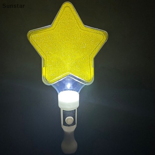 Sunstar แท่งไฟ LED รูปดาว หัวใจ เรืองแสง สําหรับเชียร์คอนเสิร์ต ปาร์ตี้