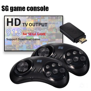 เกมคอนโซลไร้สาย 16 Bit Md Sega รองรับ Doubles Save Download Six Button Mini Y2 Sg TV