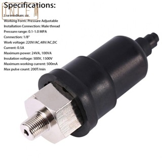 【ONCEMOREAGAIN】Ressure Switch -5-60 Degree 220V/AC Adjustable Air Pressure Male Thread