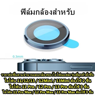 JY ฟิล์มเลนส์กล้องโลหะ ใช้สำหรับ iPhone 13 Pro Max 11 12 Pro Max 12 13 Mini ฟิล์มกล้องสำหรับ เเลนส์โลหะติดกล้อง