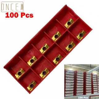 【ONCEMOREAGAIN】Milling Cutter Insert 100pcs APMT1135 Carbide DP5320 Accessories Durability