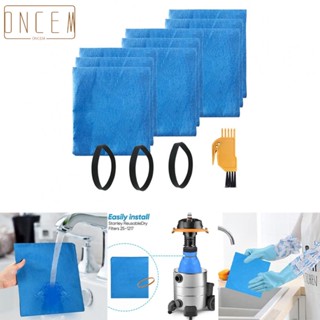 【ONCEMOREAGAIN】Bag Filters 3pcs Blue Dry Filter Bags For Stanley25-1217 1-5 Reusable SL18123P