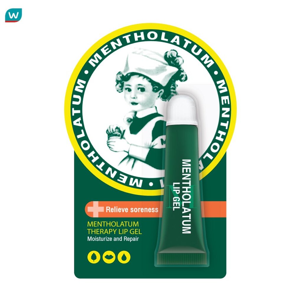 Mentholatum เมนโทลาทั่ม เทอราพี ลิปเจล 8 กรัม ลิป บำรุงริมฝีปาก