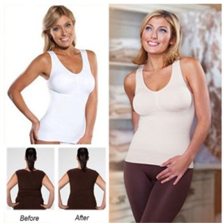 [AYBX] เสื้อกล้ามกระชับสัดส่วนผู้หญิง Cami Shaper Body ShapeWear Tummy Control Seamless Vest