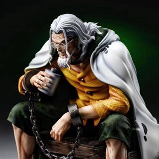 โมเดลฟิกเกอร์ One Piece Rayleigh PVC ขนาด 15 ซม. สีเงิน สําหรับตกแต่งห้อง