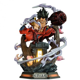 Spot all-in-one GK anime action character Vano gear 4 monkey D Luffy Figma statue 26cm PVC model snake man desktop statue toy children