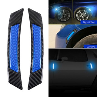 ⚡READYSTOCK⚡2019 Door Edge Guard Decal Safety Warning Black+Blue 6.69"x 1.06" Reflective