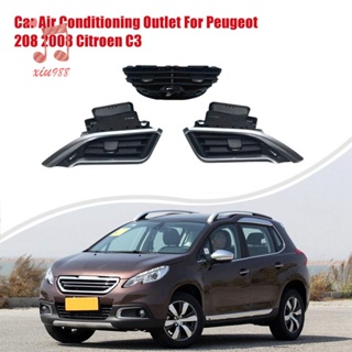 ช่องแอร์รถยนต์ สําหรับ Peugeot 208 2008 Citroen C3 96731316แฟนสาว 96731317แฟนสาว 96731317แผ่น Cd 96731316แผ่น Cd 96728486แผ่น Cd