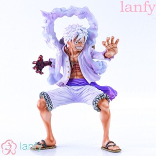 Lanfy โมเดลฟิกเกอร์ Luffy Monkey D Luffy Nika Luffy Fifth Gear Luffy ขนาดเล็ก สําหรับเด็ก เก็บสะสม ตกแต่ง