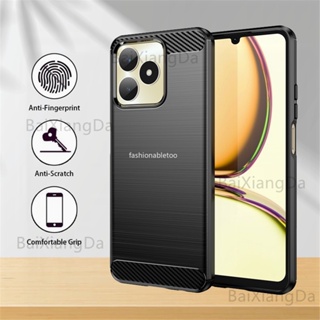 เคสโทรศัพท์ซิลิโคน คาร์บอนไฟเบอร์ กันกระแทก สําหรับ Realme C53 Nfc C 53 Nfc RealmeC53Nfc Narzo N53 N 53 NarzoN53 RealmeNarzoN53