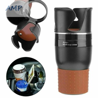 ⚡READYSTOCK⚡Car Cup Holder Multi-functional Non-slip 19*8*cm 360° Rotating 4 In 1 ABS