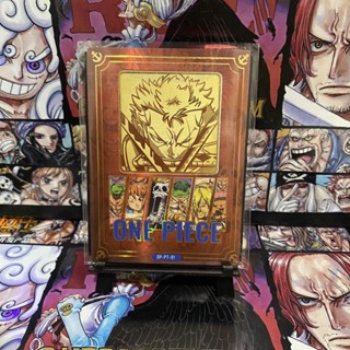 การ์ดเก็บสะสม ONE PIECE kabago ONE PIECE the second puzzle display stand with certificate