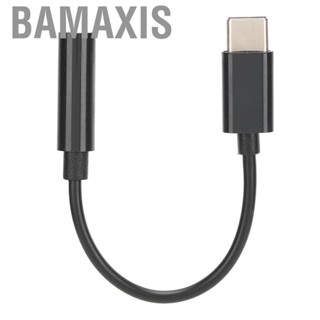 Bamaxis USB‑C Type C Adapter Port To 3.5MM Aux Jack  Headphone Cable FFG