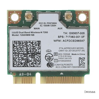 Iwo MINI PCI-E การ์ด WIFI สําหรับ Hp แล็ปท็อป Duan-band อะแดปเตอร์ไร้สาย 717382-001